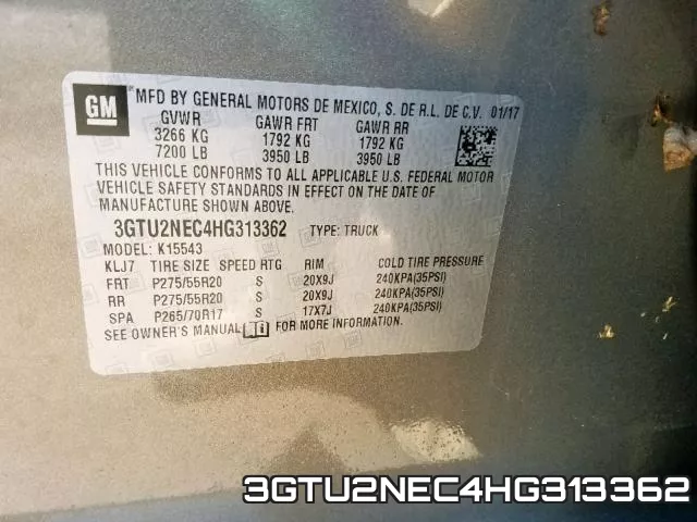 3GTU2NEC4HG313362 фото 2
