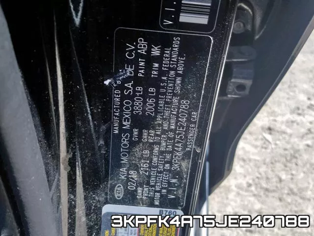 3KPFK4A75JE240788 фото 2