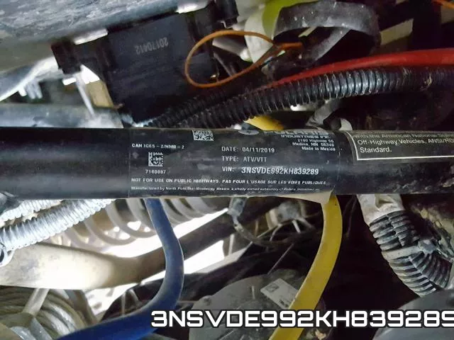 3NSVDE992KH839289 фото 2