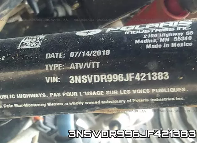 3NSVDR996JF421383 фото 10