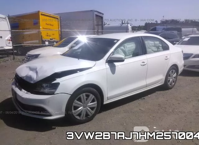 3VW2B7AJ7HM257004 фото 2