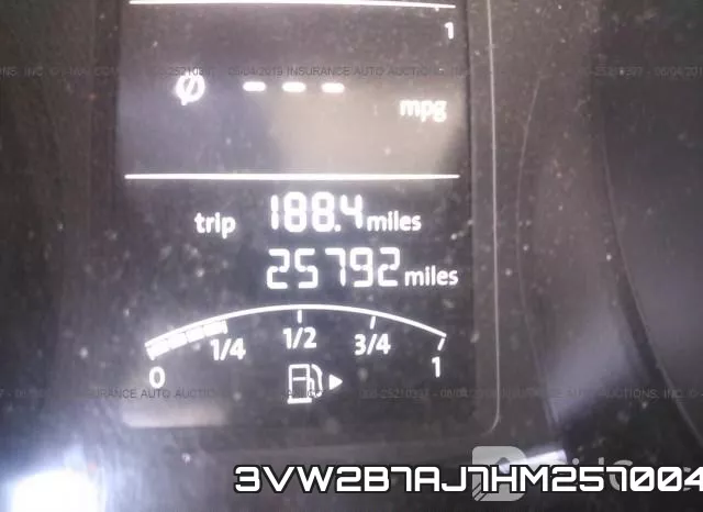 3VW2B7AJ7HM257004 фото 7