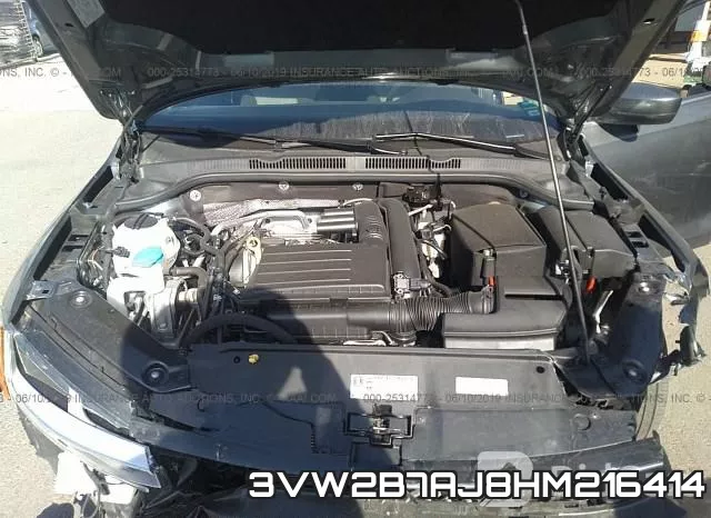 3VW2B7AJ8HM216414 фото 2
