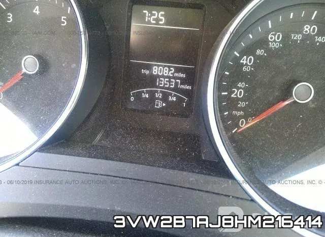 3VW2B7AJ8HM216414 фото 8