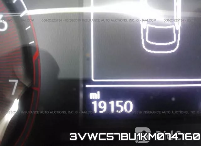 3VWC57BU1KM074760 фото 8