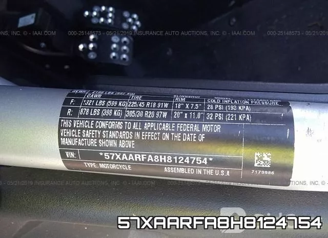 57XAARFA8H8124754 фото 2