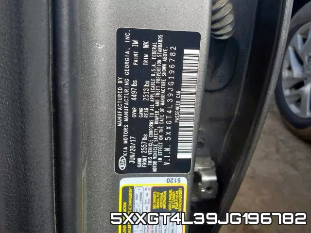 5XXGT4L39JG196782 фото 2