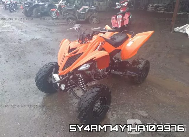 5Y4AM74Y1HA103376 фото 2