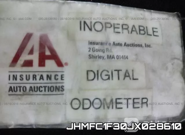 JHMFC1F30JX028610 фото 8