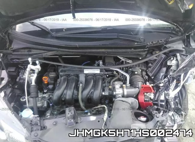 JHMGK5H71HS002474 фото 2