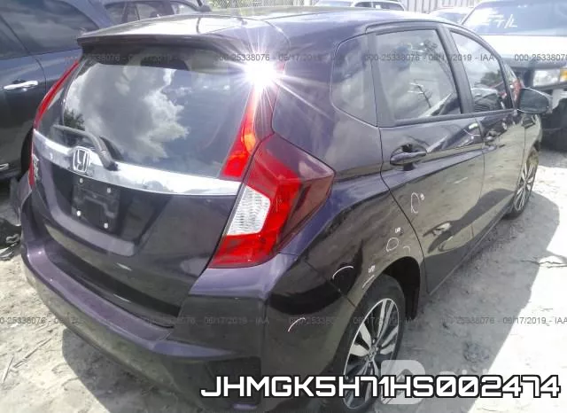 JHMGK5H71HS002474 фото 5