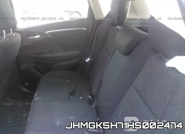 JHMGK5H71HS002474 фото 9