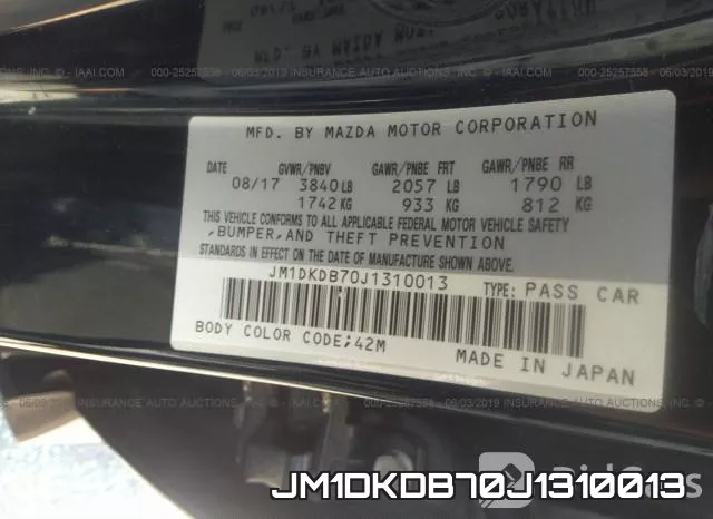 JM1DKDB70J1310013 фото 10