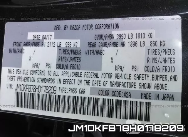 JM1DKFB78H0178209 фото 10