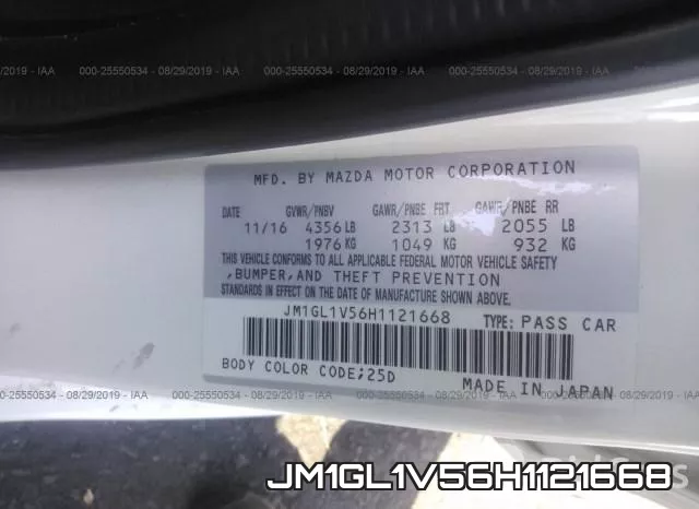 JM1GL1V56H1121668 фото 10