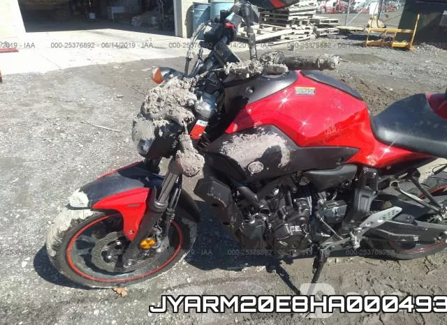 JYARM20E8HA000493 фото 6