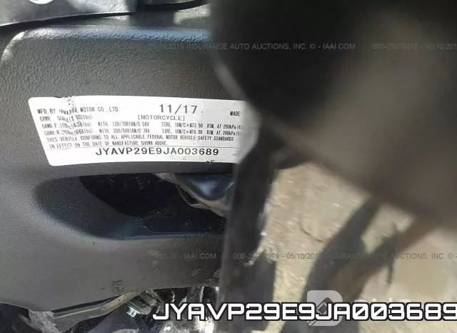 JYAVP29E9JA003689 фото 2