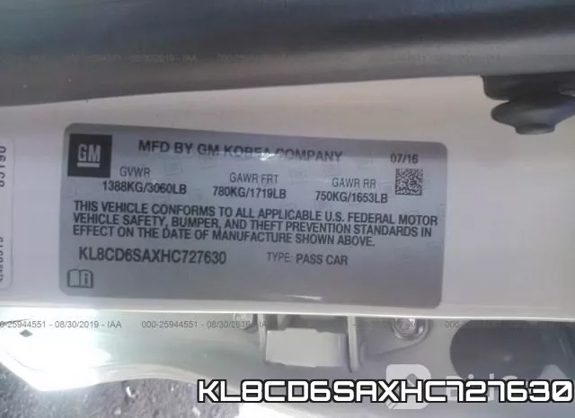 KL8CD6SAXHC727630 фото 10