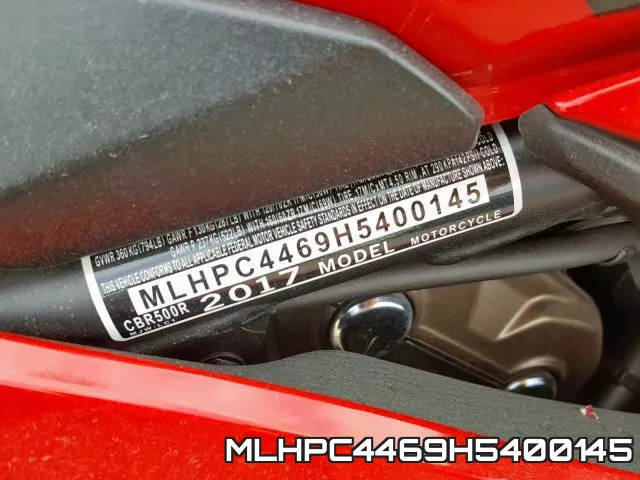 MLHPC4469H5400145 фото 2