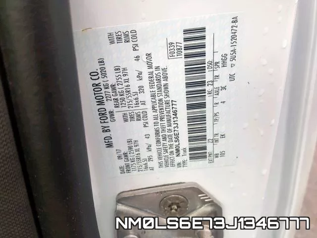 NM0LS6E73J1346777 фото 2