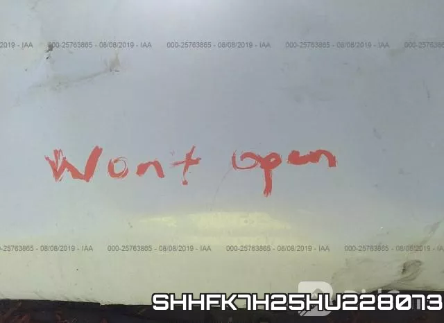 SHHFK7H25HU228073 фото 2