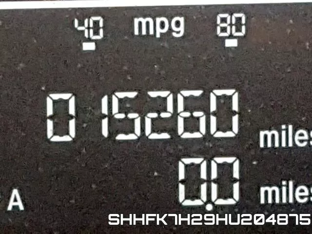 SHHFK7H29HU204875 фото 9