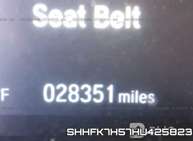 SHHFK7H57HU425823 фото 8