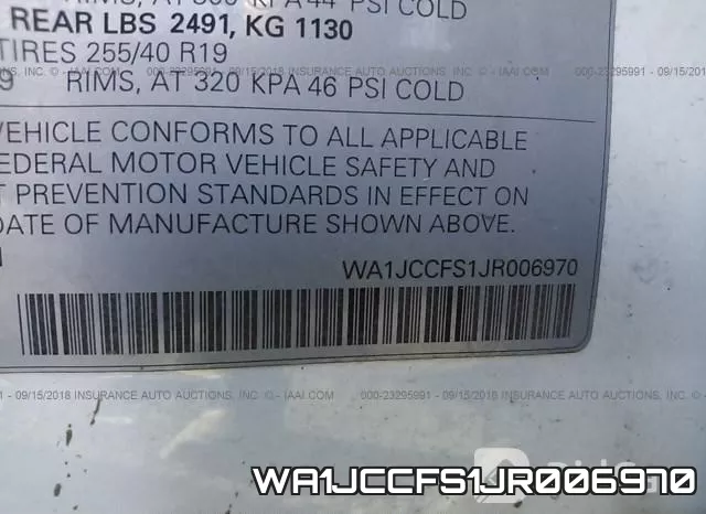 WA1JCCFS1JR006970 фото 10