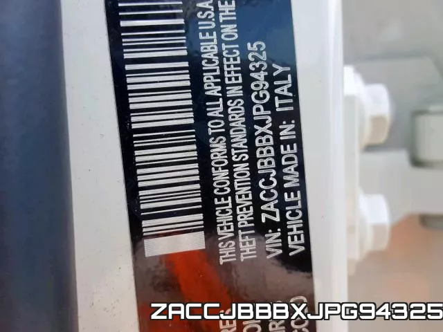 ZACCJBBBXJPG94325 фото 2