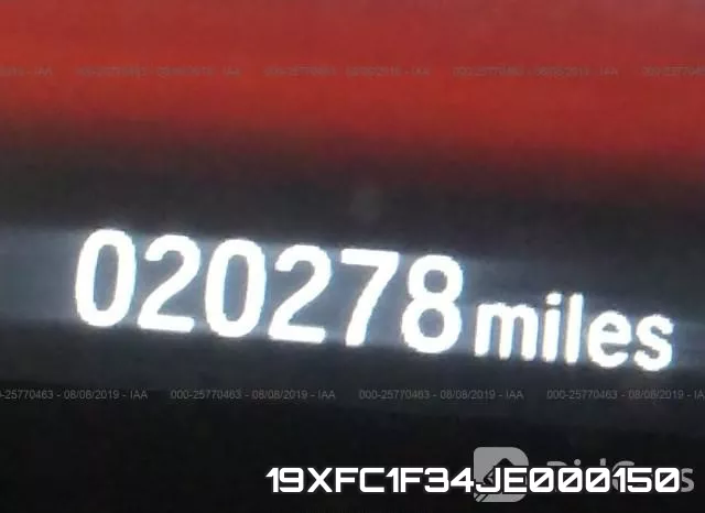 19XFC1F34JE000150 фото 8