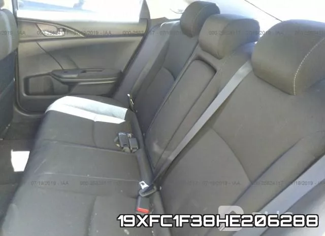 19XFC1F38HE206288 фото 9