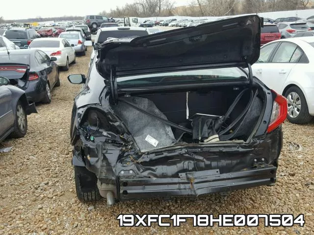 19XFC1F78HE007504 фото 10