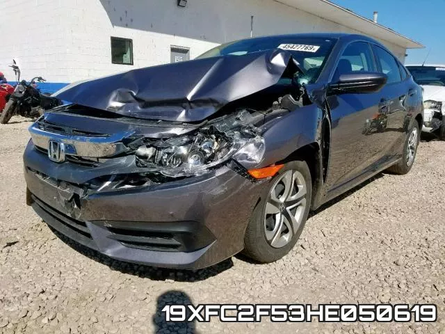 19XFC2F53HE050619 фото 3