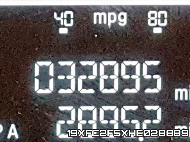 19XFC2F5XHE028889 фото 9