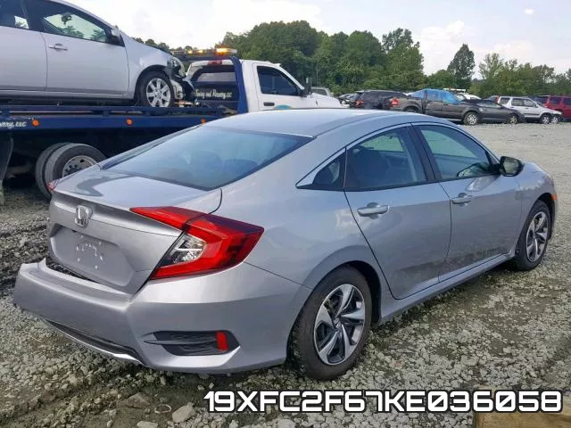 19XFC2F67KE036058 фото 5