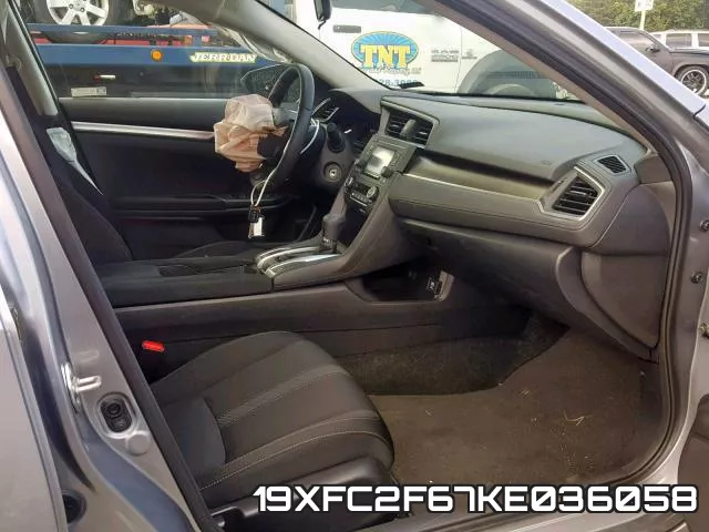 19XFC2F67KE036058 фото 6