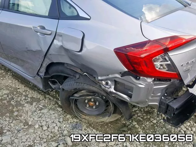 19XFC2F67KE036058 фото 10