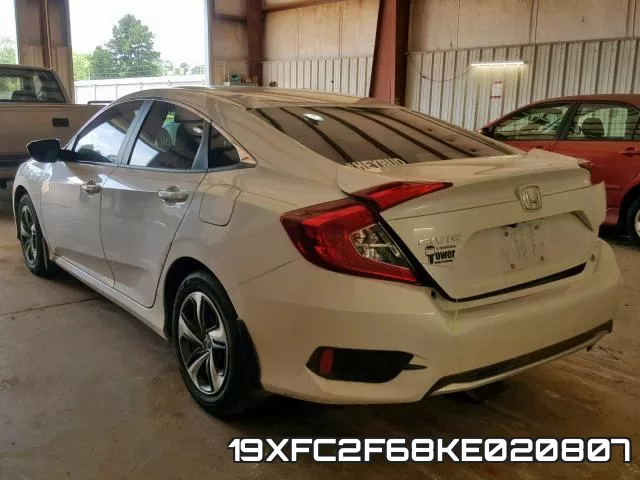 19XFC2F68KE020807 фото 4