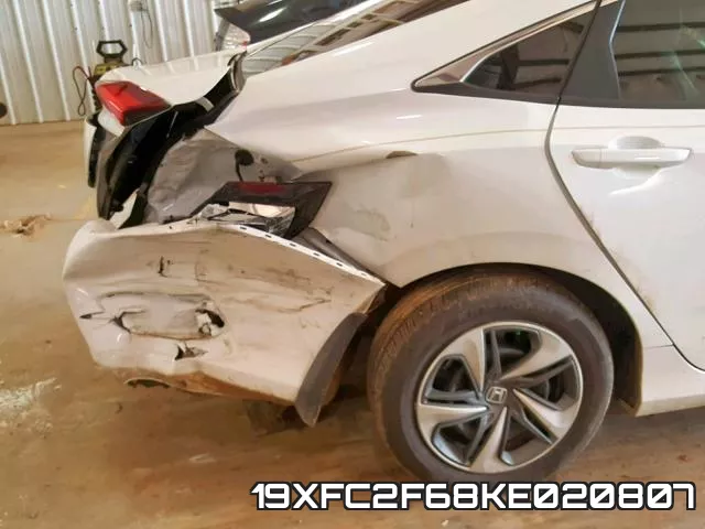19XFC2F68KE020807 фото 10