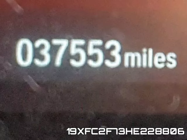 19XFC2F73HE228806 фото 9