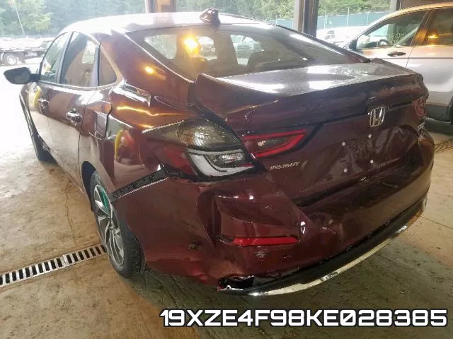 19XZE4F98KE028385 фото 4