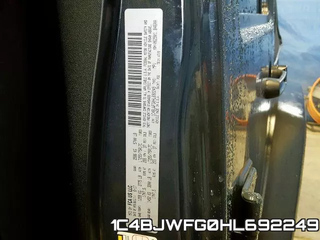 1C4BJWFG0HL692249 фото 2