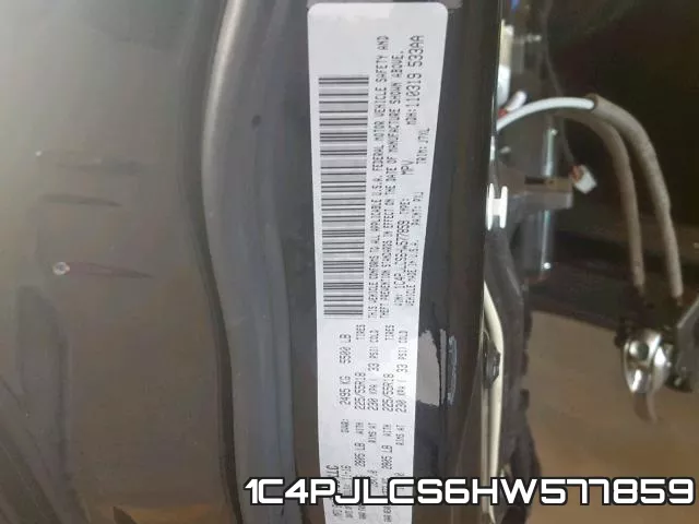 1C4PJLCS6HW577859 фото 2