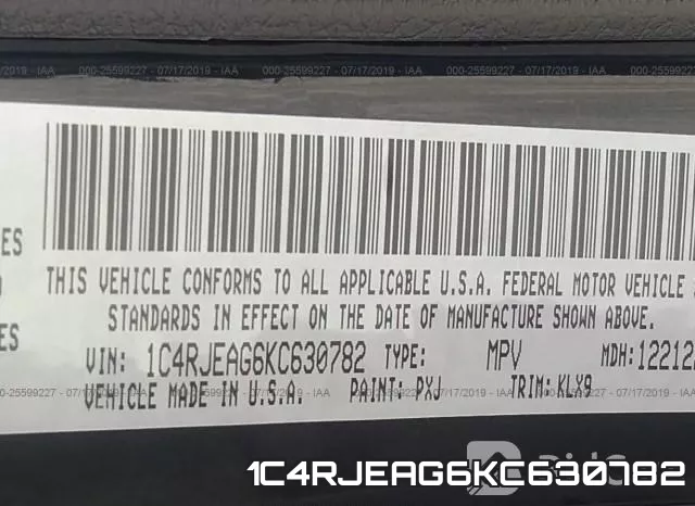 1C4RJEAG6KC630782 фото 10