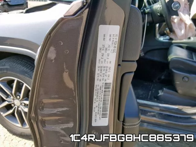 1C4RJFBG8HC885379 фото 2