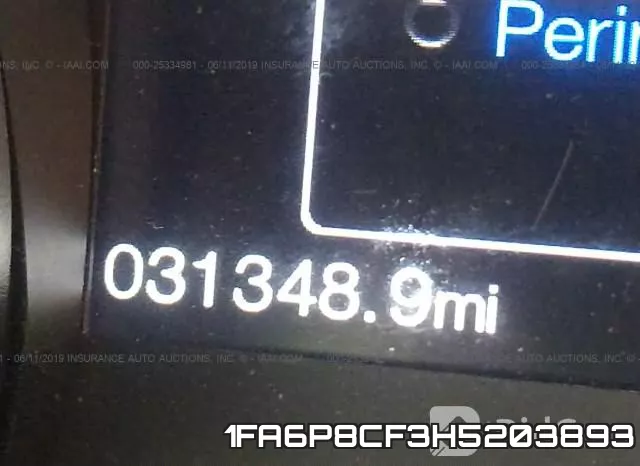 1FA6P8CF3H5203893 фото 8