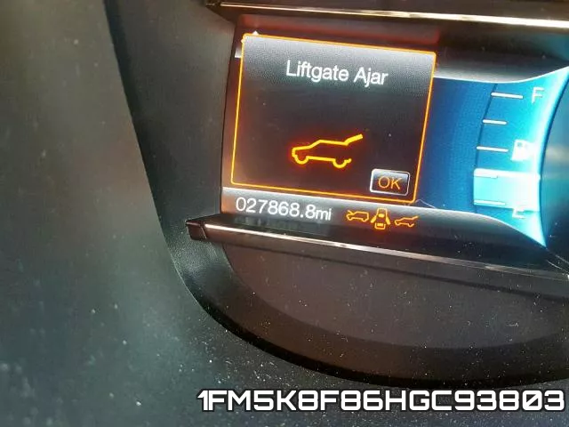 1FM5K8F86HGC93803 фото 9