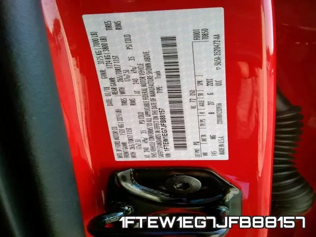 1FTEW1EG7JFB88157 фото 2