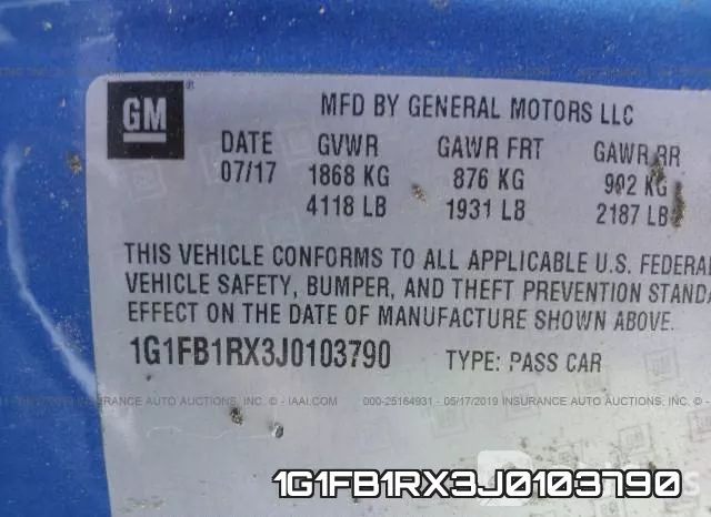 1G1FB1RX3J0103790 фото 10