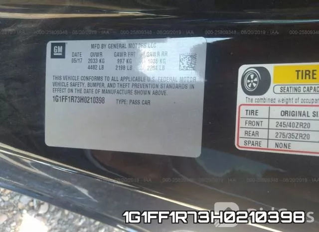 1G1FF1R73H0210398 фото 10